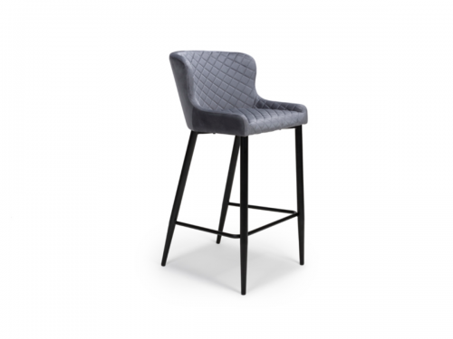 Malcolm Grey Bar Stool